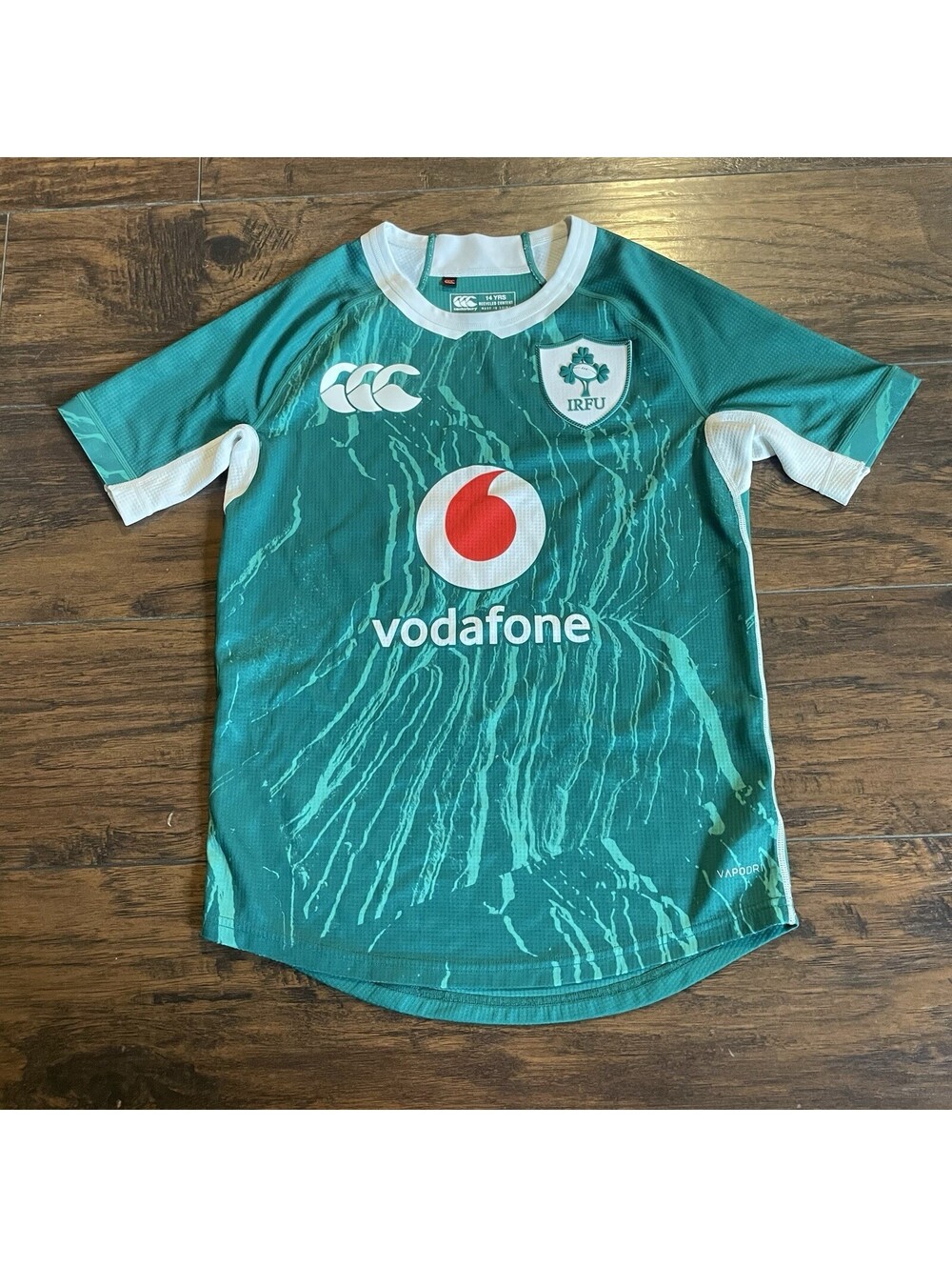 Ireland Rugby Home Jersey 2024 2025 Canterbury IRFU Kids Youth Size 14 Years